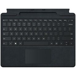 Microsoft Surface Pro Keyboard 8/9/X/XI 11th Edition with Pen Holder - Backlit Black